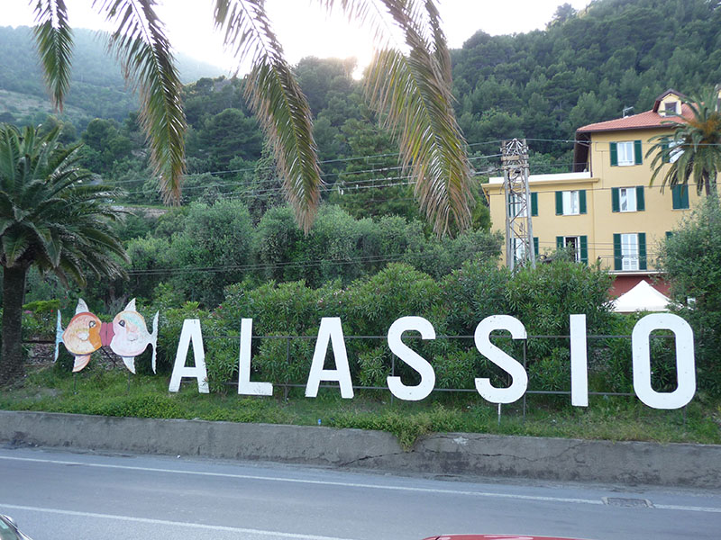 Alassio, Italië (Baci di Alassio)